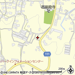 熊本県阿蘇市黒川1130-2周辺の地図