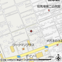 長崎県大村市古賀島町80周辺の地図