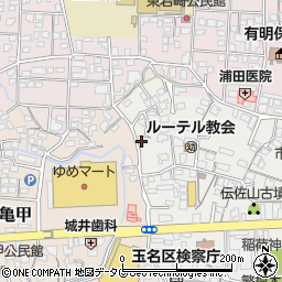 熊本県玉名市繁根木32周辺の地図
