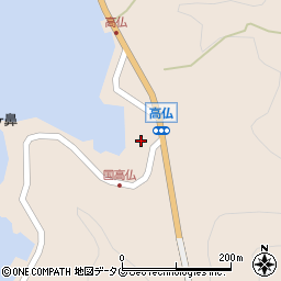 長崎県南松浦郡新上五島町荒川郷484-4周辺の地図