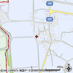 熊本県菊池市泗水町南田島1109周辺の地図