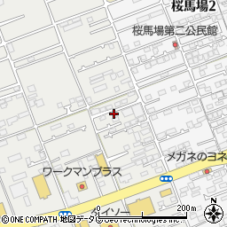 長崎県大村市古賀島町76-14周辺の地図