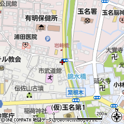熊本県玉名市繁根木116周辺の地図