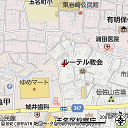 熊本県玉名市繁根木29周辺の地図