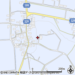 熊本県菊池市泗水町南田島1208周辺の地図