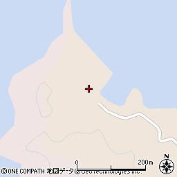 長崎県南松浦郡新上五島町荒川郷444周辺の地図