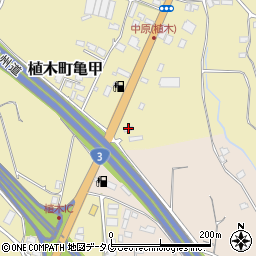 南栄リース株式会社熊本営業所周辺の地図