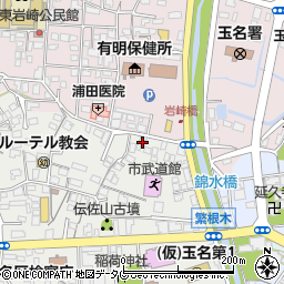 熊本県玉名市繁根木108周辺の地図