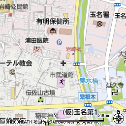 熊本県玉名市繁根木115-2周辺の地図