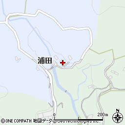 熊本県玉名郡玉東町浦田452周辺の地図