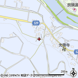熊本県菊池市泗水町南田島1182周辺の地図