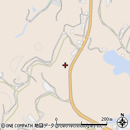 長崎県長崎市琴海形上町192周辺の地図