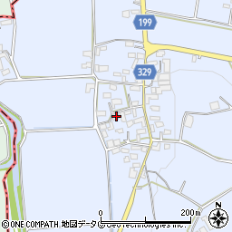 熊本県菊池市泗水町南田島1111周辺の地図