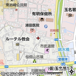 熊本県玉名市繁根木14周辺の地図