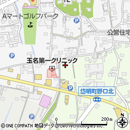 熊本県玉名市岱明町野口532-3周辺の地図