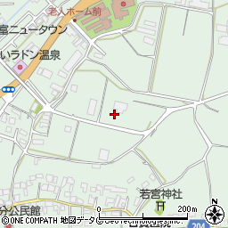 熊本県菊池市泗水町吉富2459周辺の地図
