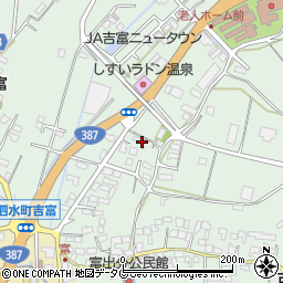 熊本県菊池市泗水町吉富2490周辺の地図