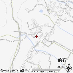 熊本県阿蘇市的石620-1周辺の地図