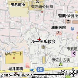 熊本県玉名市繁根木8周辺の地図