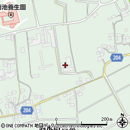 熊本県菊池市泗水町吉富501周辺の地図