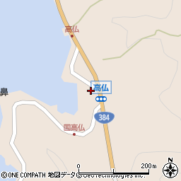 長崎県南松浦郡新上五島町荒川郷467-1周辺の地図