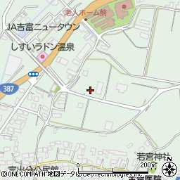 熊本県菊池市泗水町吉富2449周辺の地図