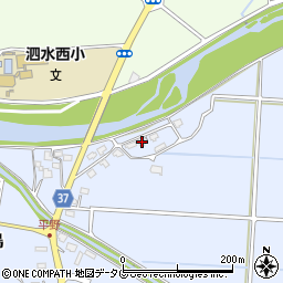 熊本県菊池市泗水町南田島475周辺の地図