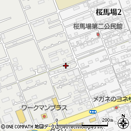 長崎県大村市古賀島町75-1周辺の地図