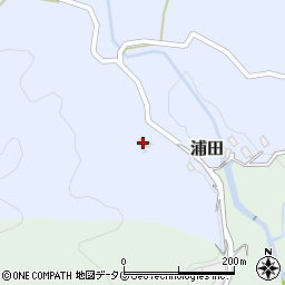 熊本県玉名郡玉東町浦田32周辺の地図