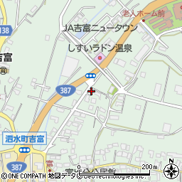 熊本県菊池市泗水町吉富2491周辺の地図