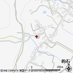 熊本県阿蘇市的石624-1周辺の地図