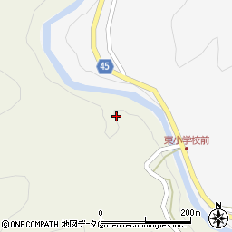 大分県豊後大野市清川町伏野2166周辺の地図