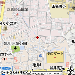 熊本県玉名市亀甲272-1周辺の地図
