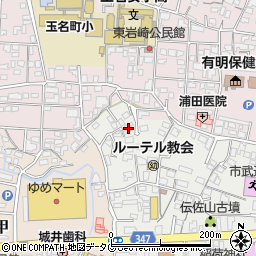 熊本県玉名市繁根木6-1周辺の地図