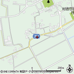 熊本県菊池市泗水町吉富843周辺の地図