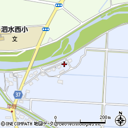 熊本県菊池市泗水町南田島469-2周辺の地図