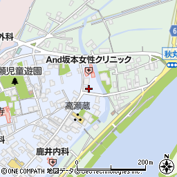 熊本県玉名市高瀬50周辺の地図