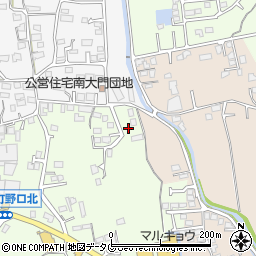 熊本県玉名市岱明町野口159周辺の地図