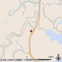 長崎県長崎市琴海形上町198周辺の地図