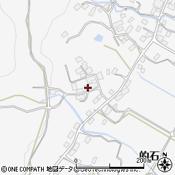 熊本県阿蘇市的石612-1周辺の地図