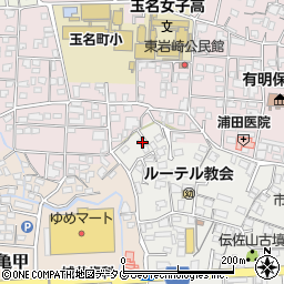 熊本県玉名市繁根木3周辺の地図