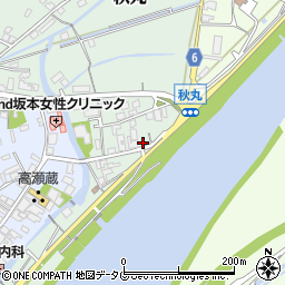 熊本県玉名市秋丸292周辺の地図