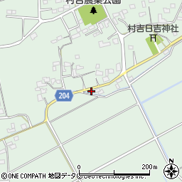 熊本県菊池市泗水町吉富664周辺の地図