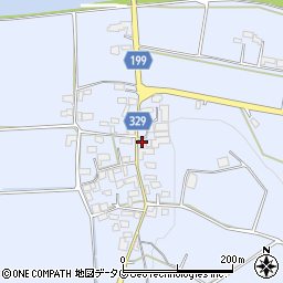 熊本県菊池市泗水町南田島1127周辺の地図