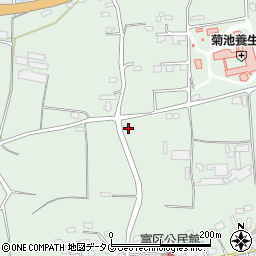 熊本県菊池市泗水町吉富2154周辺の地図