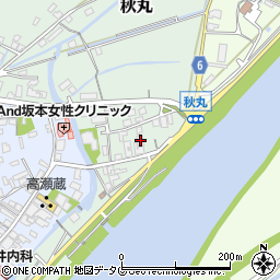 熊本県玉名市秋丸293周辺の地図
