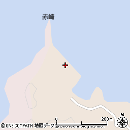 長崎県南松浦郡新上五島町荒川郷442周辺の地図