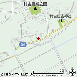 熊本県菊池市泗水町吉富666周辺の地図