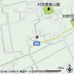熊本県菊池市泗水町吉富632周辺の地図