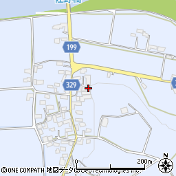 熊本県菊池市泗水町南田島1131周辺の地図